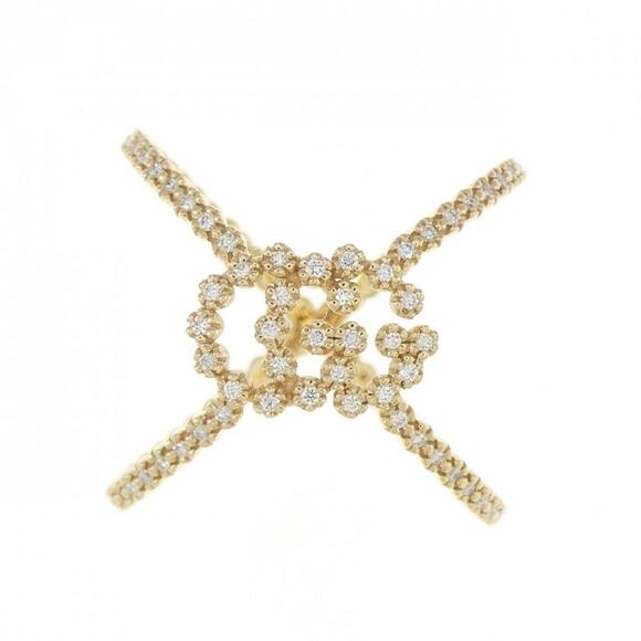 GUCCI Yellow Gold Diamond Ring - Picture 2 of 5